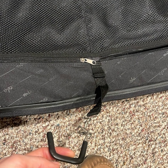 MODA Garment/Suit Bag in Grey - Picture 6 of 8